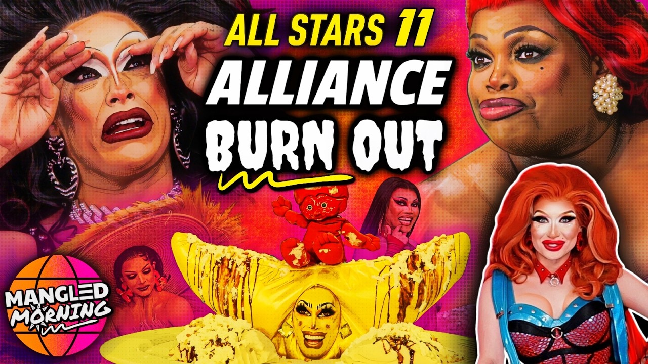 ALL STARS 11: Как создать эффект выгорания альянса | RuPaul's Drag Race AS11
