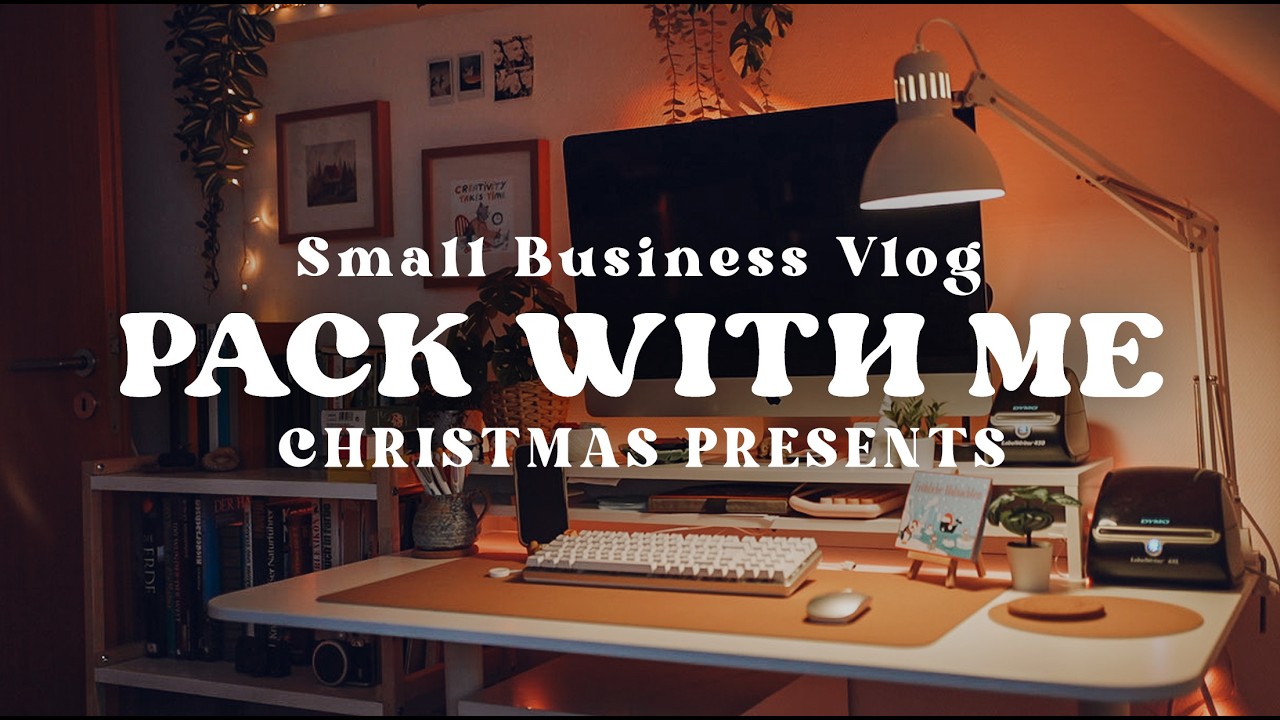 Studio Vlog | Wrapping up for Christmas