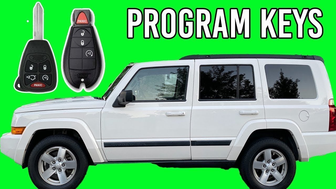 Программа Jeep Key с одним ключом (без дилерского центра)