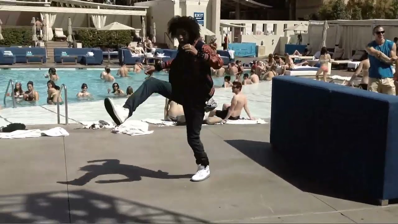 Gettin Down at Wet Republic (BboyUnique , River Darklie, Laurent From Les Twins) | [REUPLOAD]