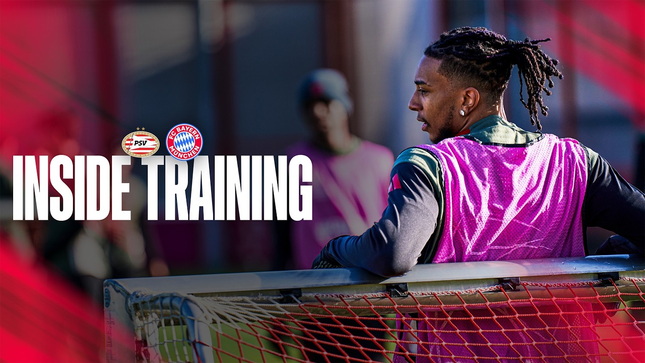 Getting Ready for our final UCL League Phase Match 🏟️ | Inside Training ahead of PSV Eindhoven