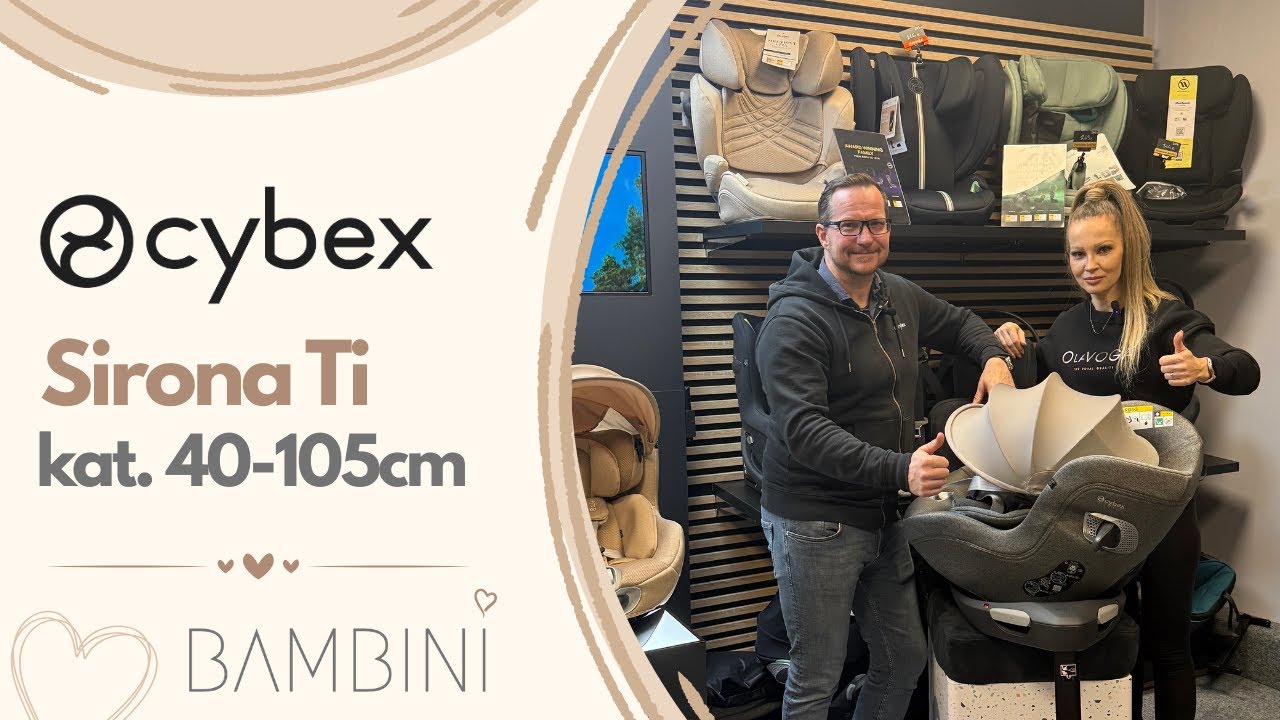 Autosedačka Cybex Sirona Ti i-size I kat.40-105cm