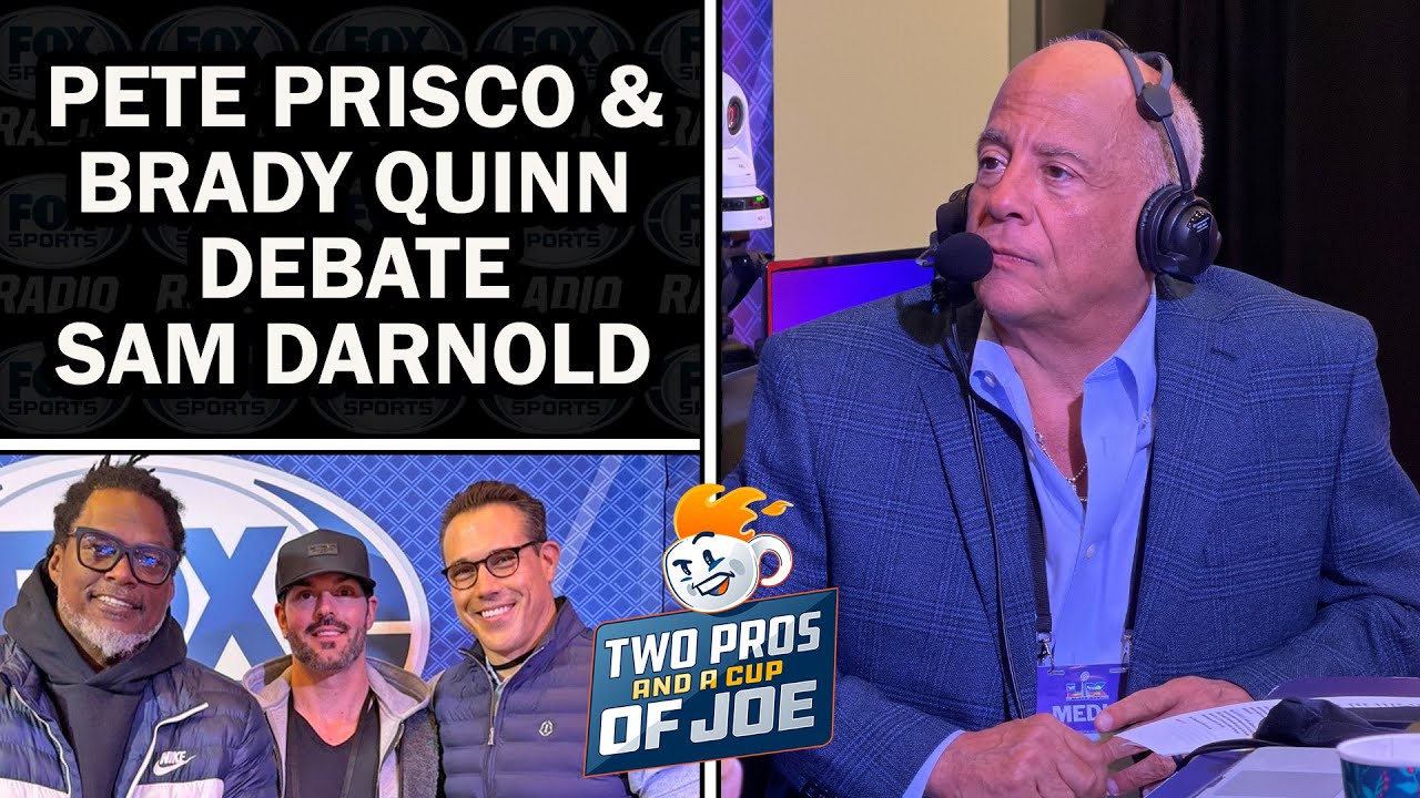 Brady Quinn Pushes Back on Pete Prisco’s Sam Darnold Criticism | Jonas Knox & LaVar Arrington React