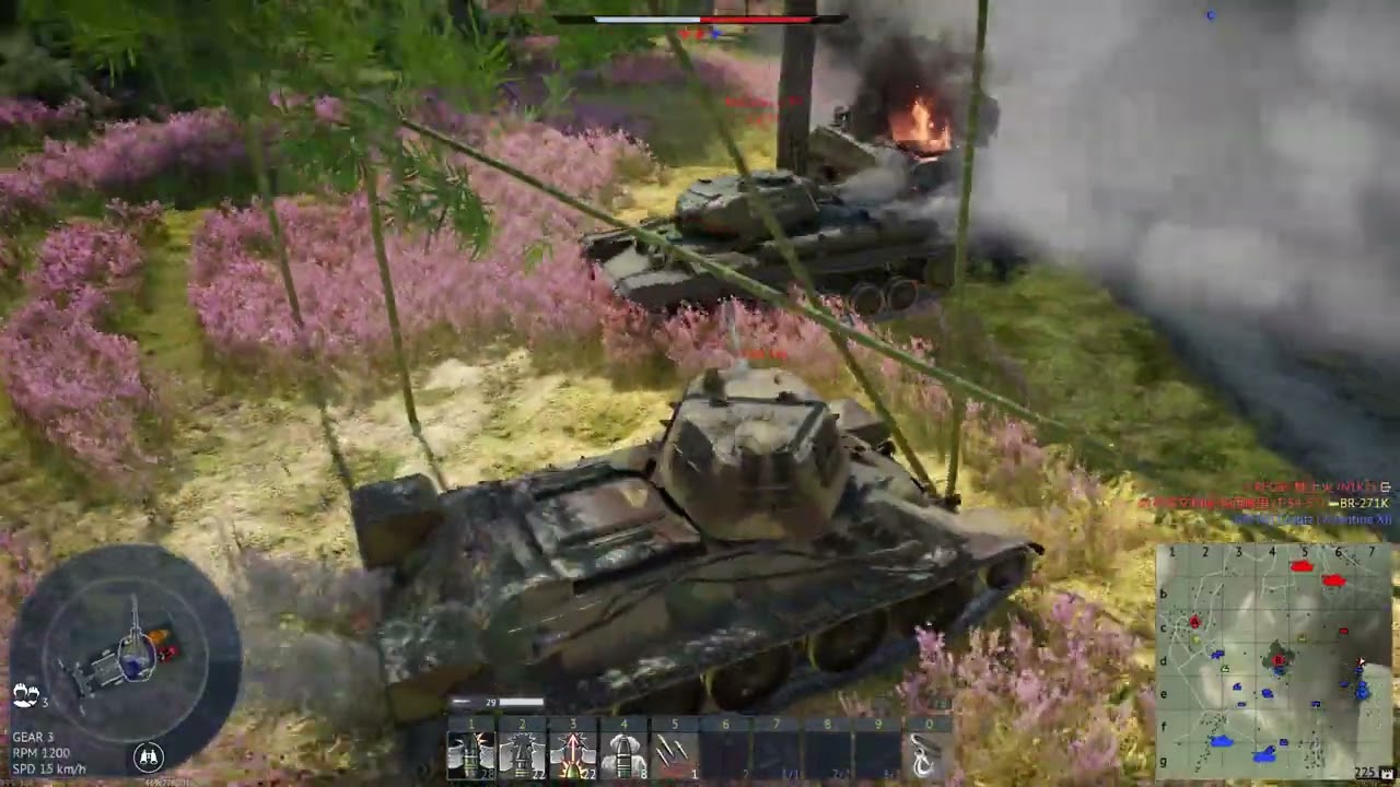 Offensive Use of a Smoke Shell | War Thunder