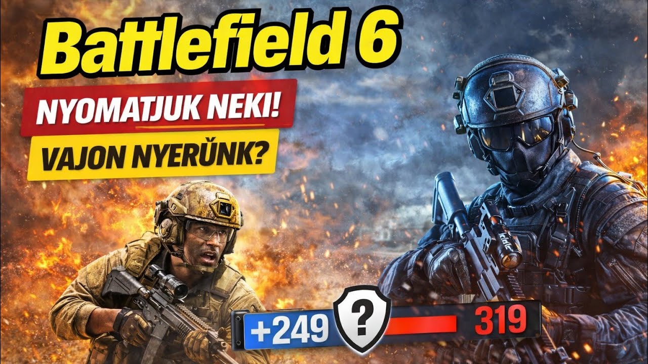 Battlefield 6 nyomatjuk neki! Vajon nyerünk?