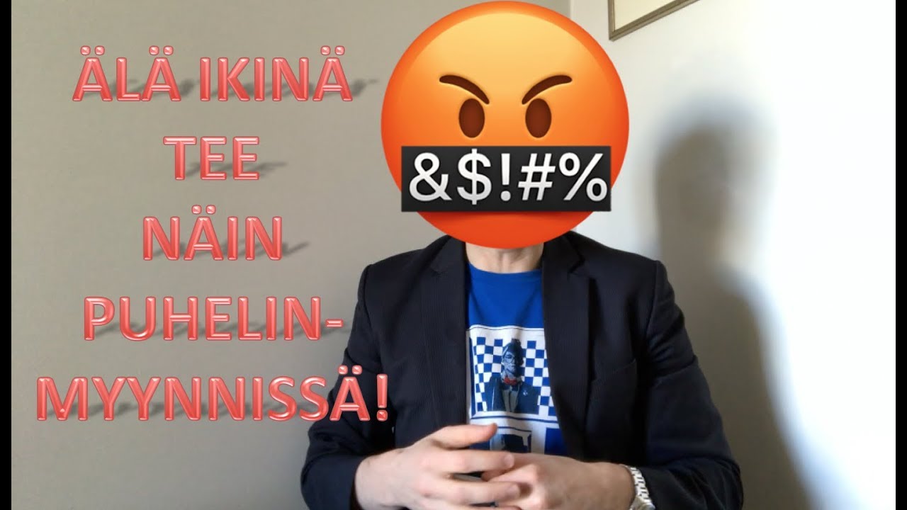 Mikko Tuomen myyntivinkit - Älä tee näin (puhelin)myynnissä!