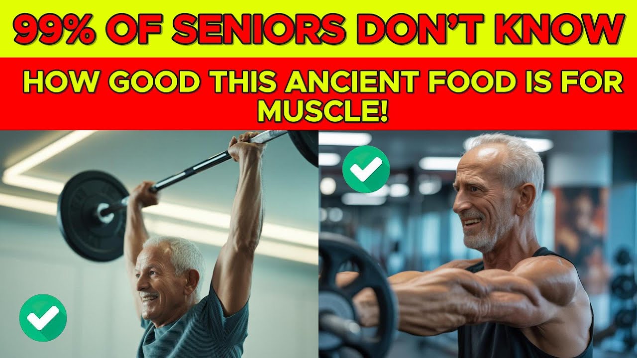 3 Ancient Food SECRETS For Ageless Muscle After 70 | Seniors Health Tips
