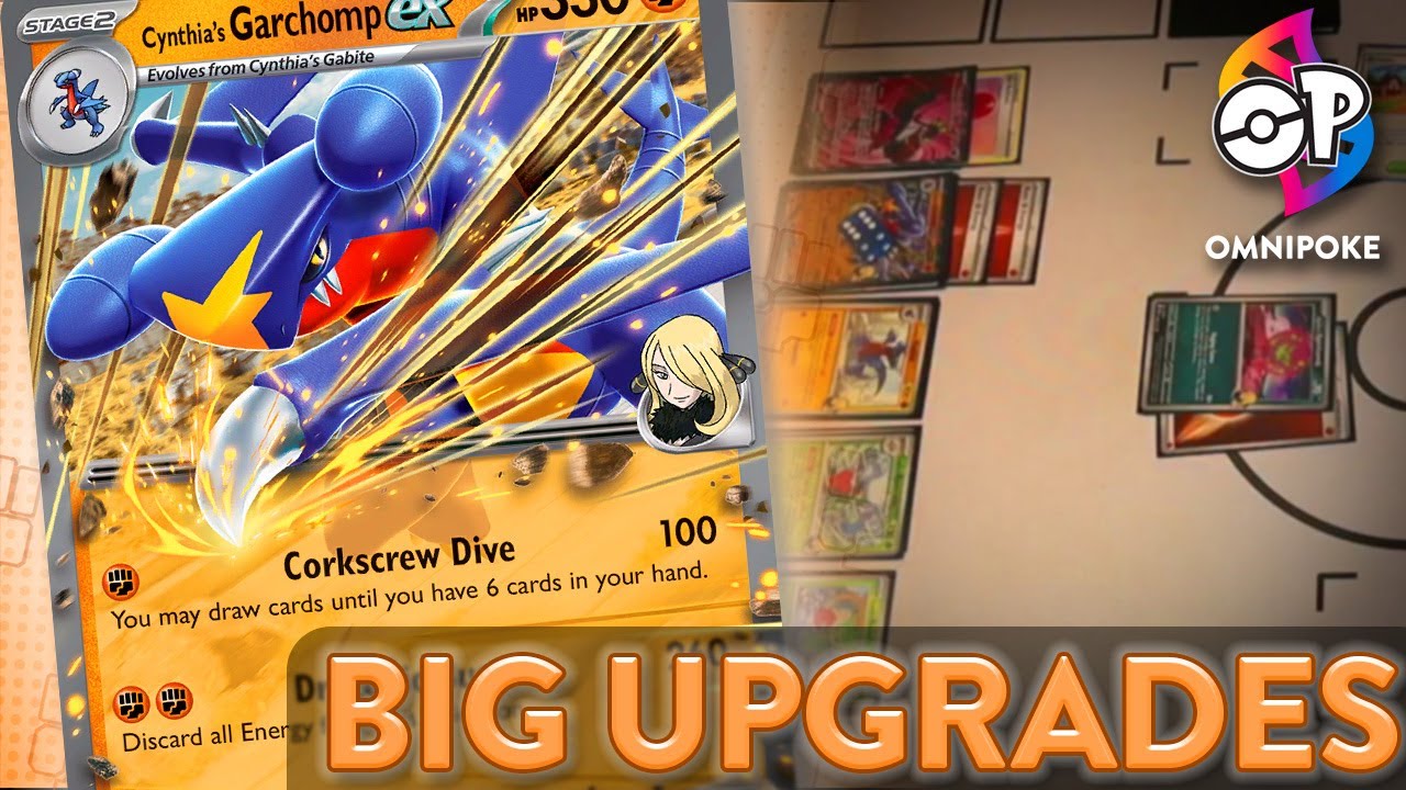 Mega Evolution makes Cynthia's Garchomp INSANE (Early Decklist and Gameplay)