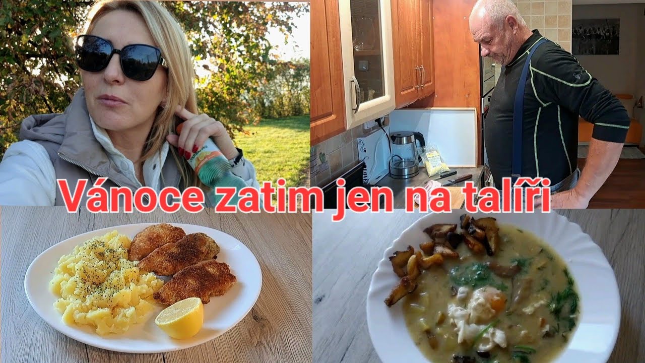 Kapr v trojobalu a kulajda. 😋Krátké povídání a malý nákup .Vakuování masa 🥩