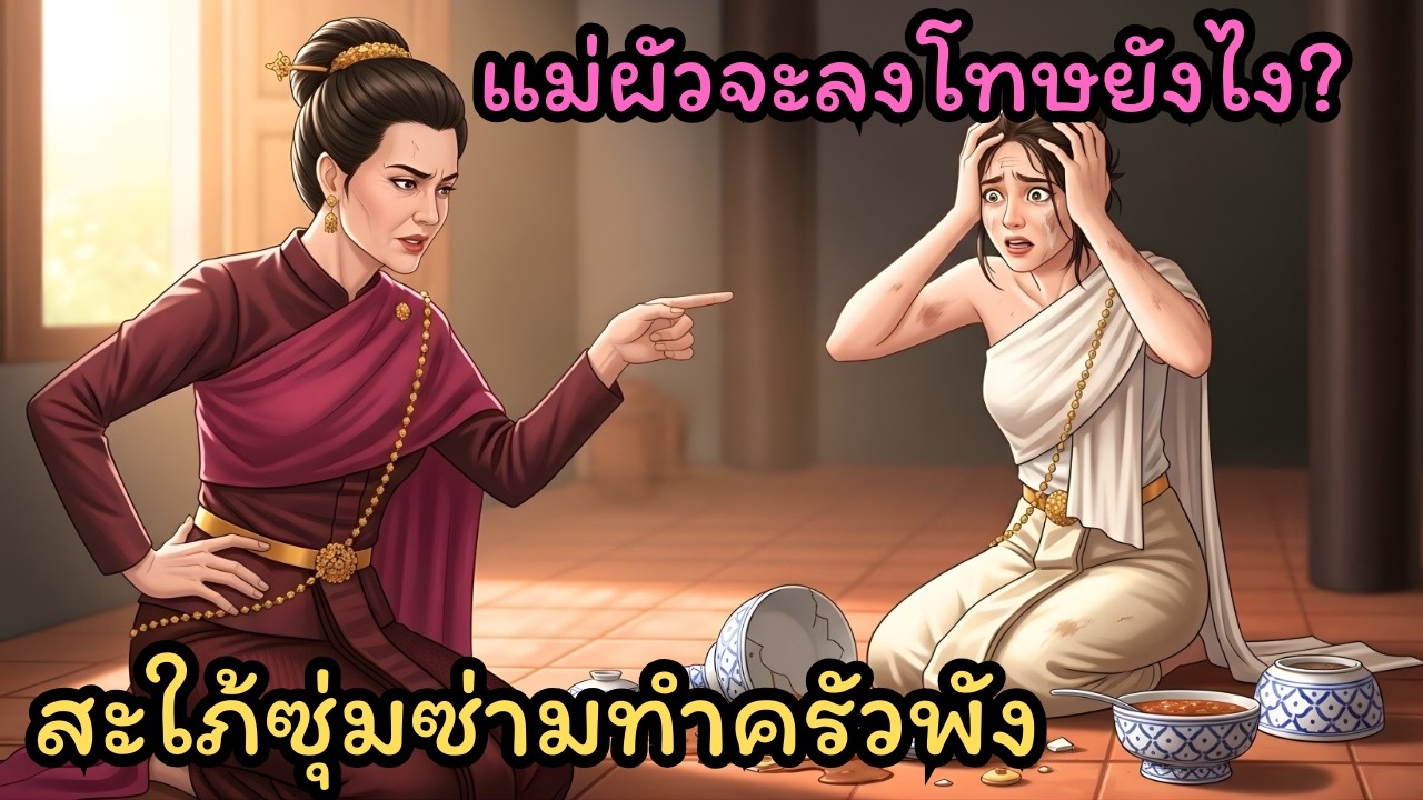 ตะลึง! สะใภ้ซุ่มซ่ามทำครัวพัง โดนแม่ผัวด่า จนต้องเอาคืน