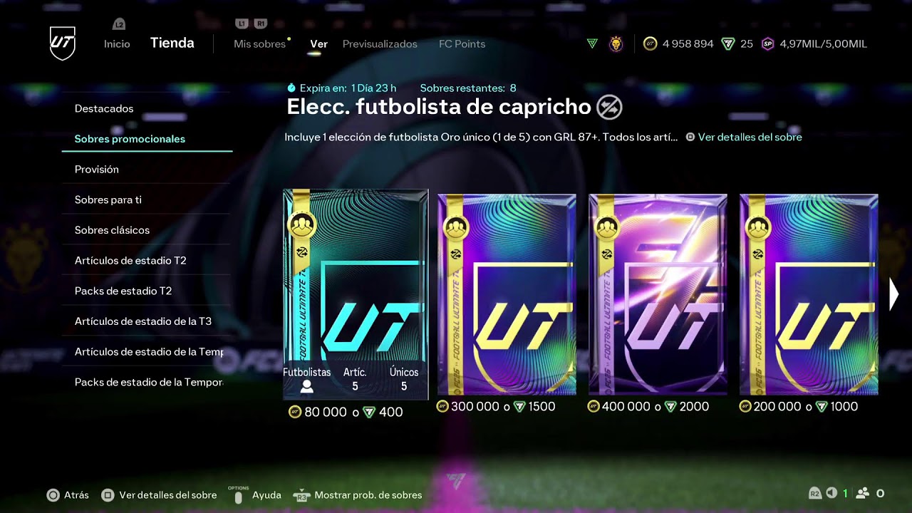 Fc26 directo opening sobres 🙏🙏🙏🙏🙏😀😀😀
