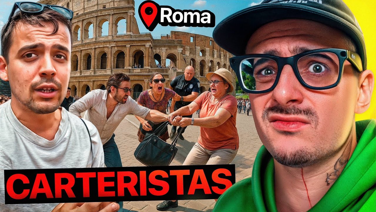 Roma se ha LLENADO de ladrones. - carteristas #20