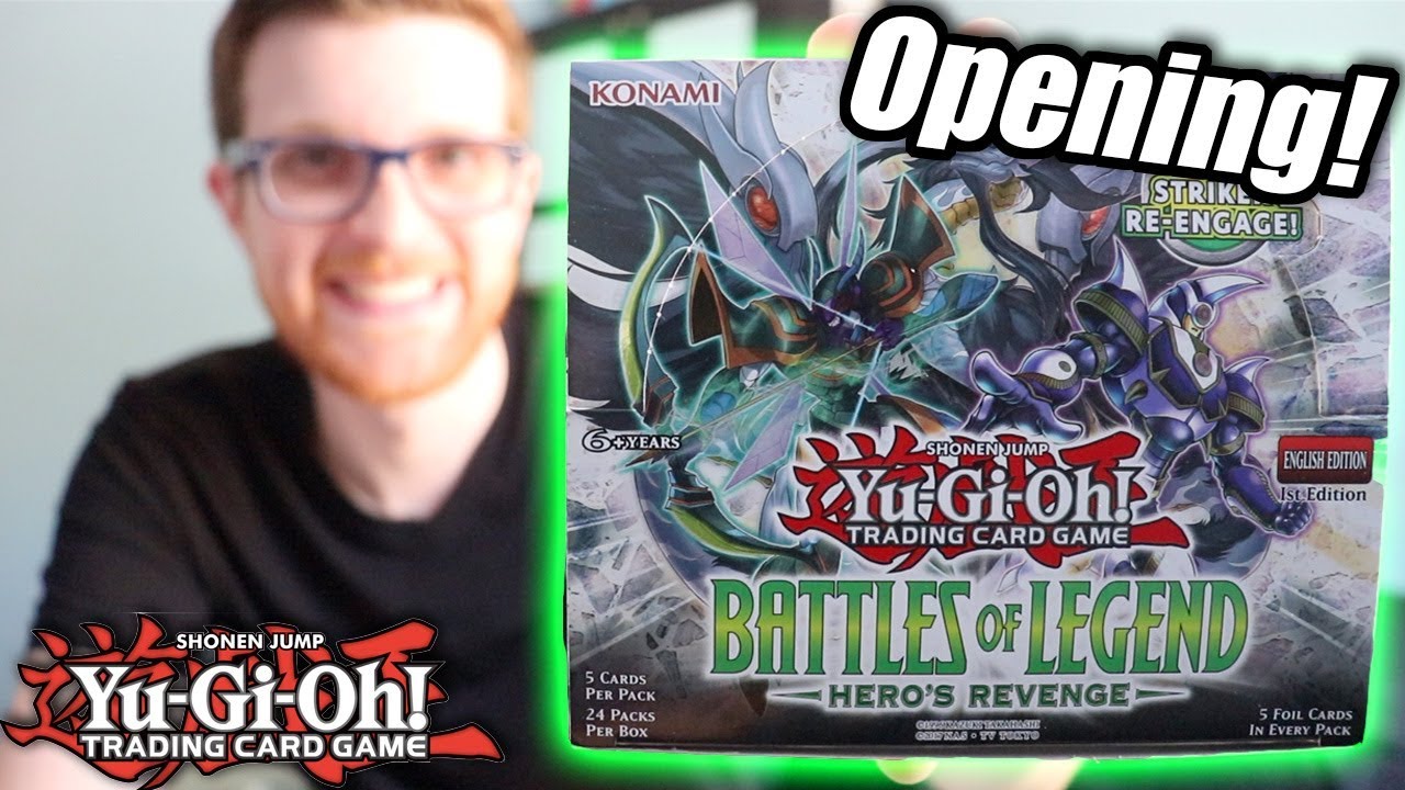 Yu-Gi-Oh! Battles of Legend: Hero's Revenge Booster Box Opening!