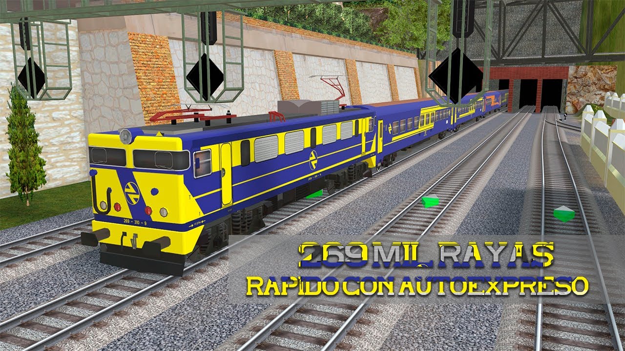 269 MIL RAYAS CON TREN RÁPIDO NUEVA IMAGEN MÁS AUTOEXPRESO