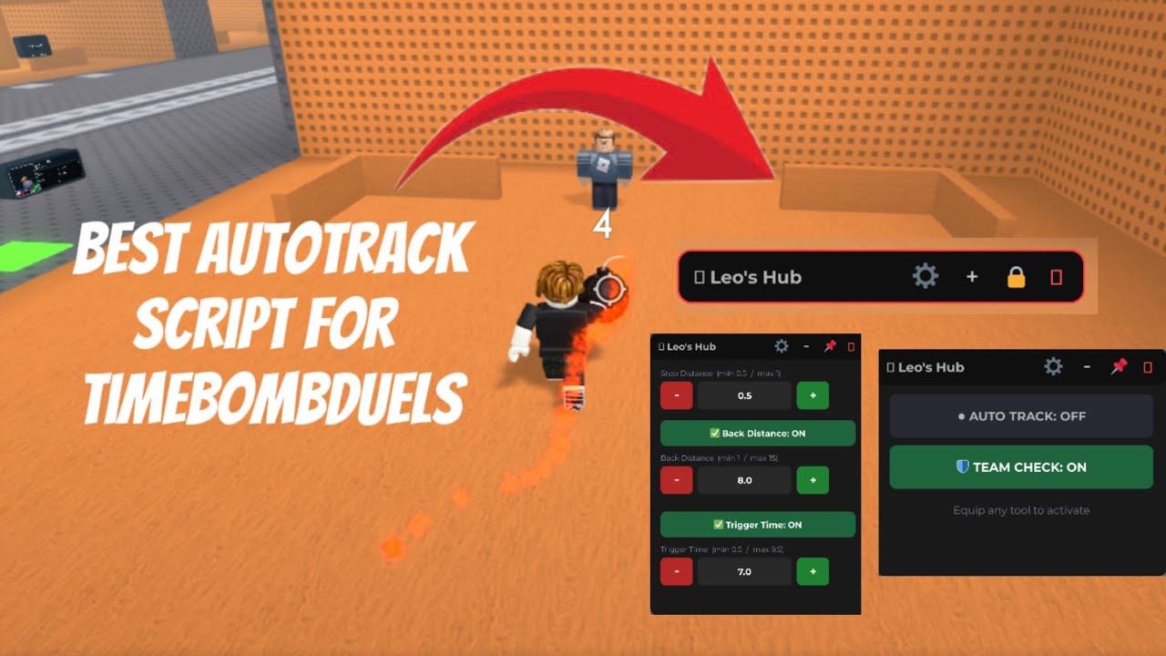 Best autotrack script for timebomb duels