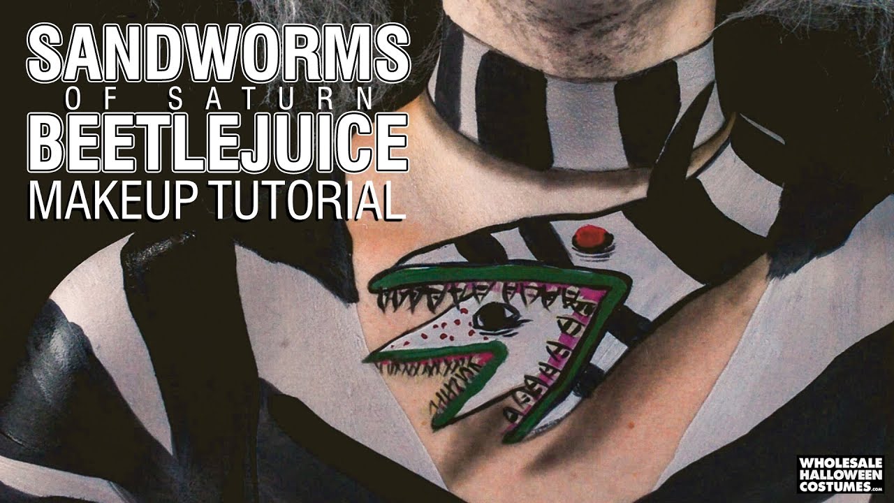 SANDWORM MAKEUP TUTORIAL | #WHCdoesSFX ft Caitlyn Kreklewich