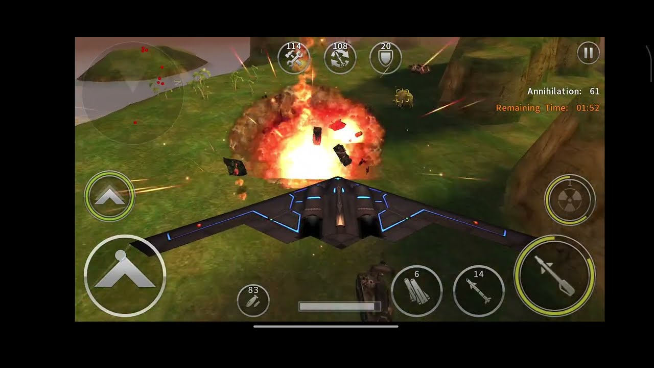 🔥🔥Gunship battle B.2 Speed stilt Bomber Special Mission