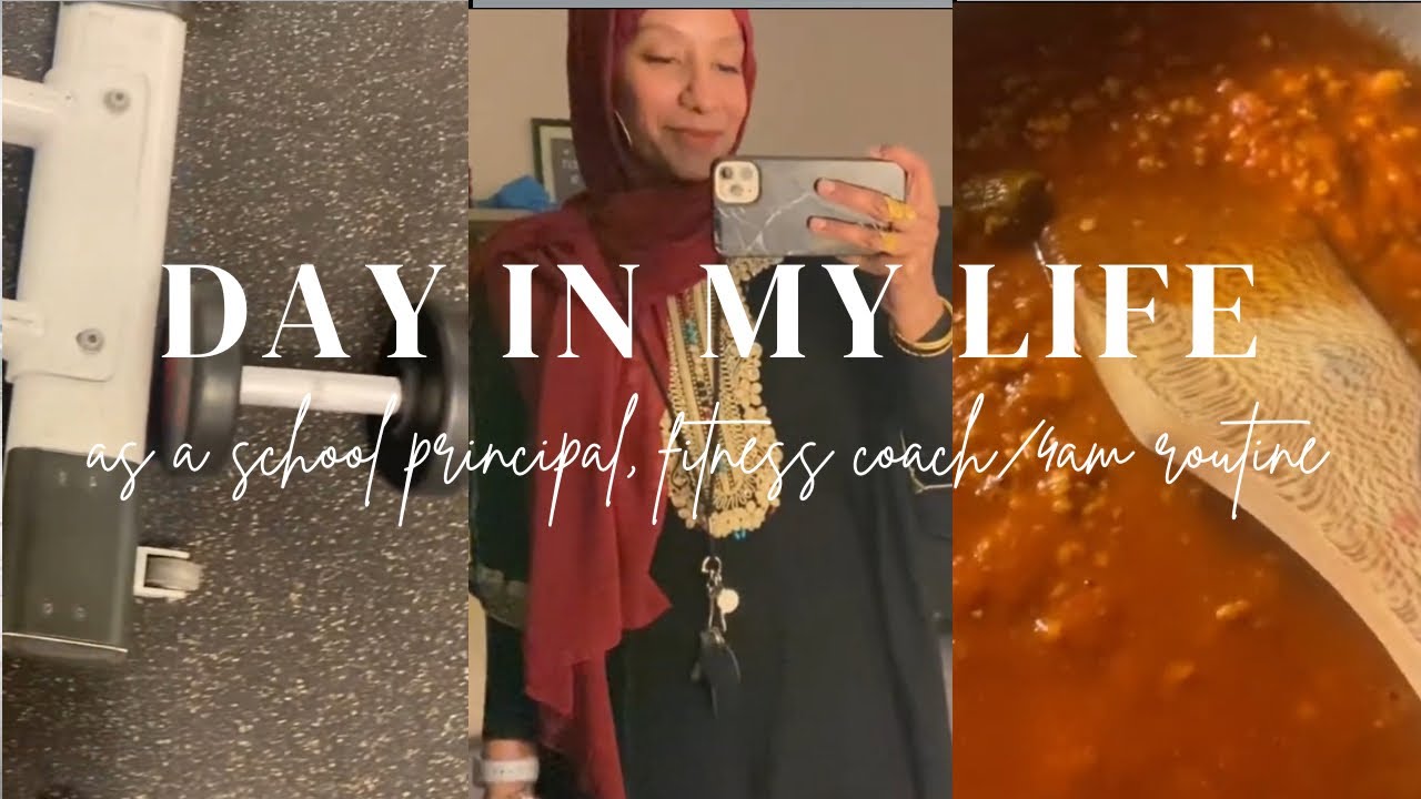 A Day in my Life as a School Principal and Fitness Coach  l  4am routine  l  post-Eid reset