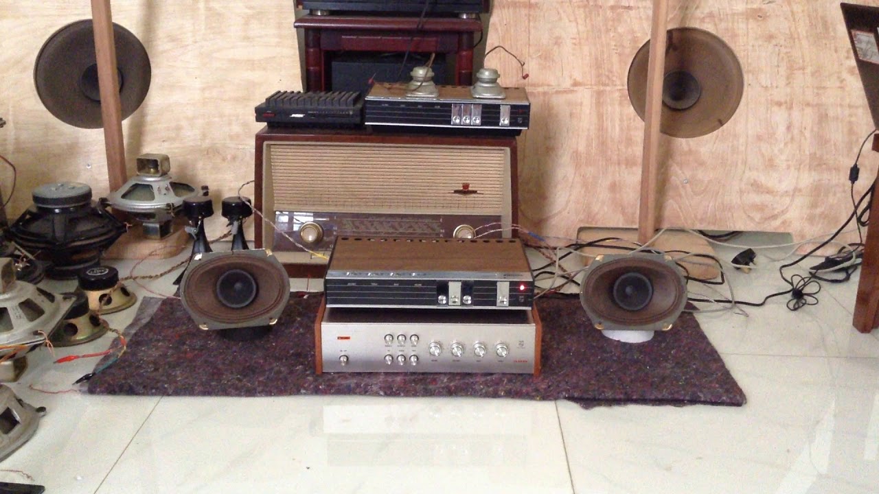 Ampli Philips RH580 sản xuất 1968