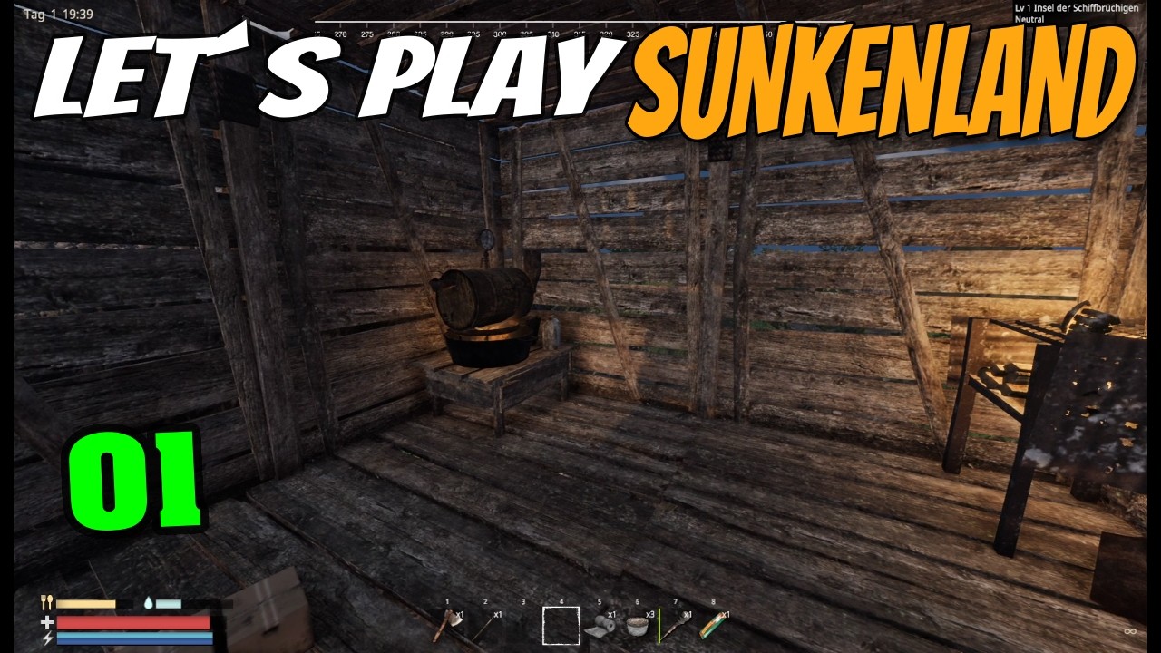 SUNKENLAND (2026)  🐍 Gestrandet, Hungrig & Drustig