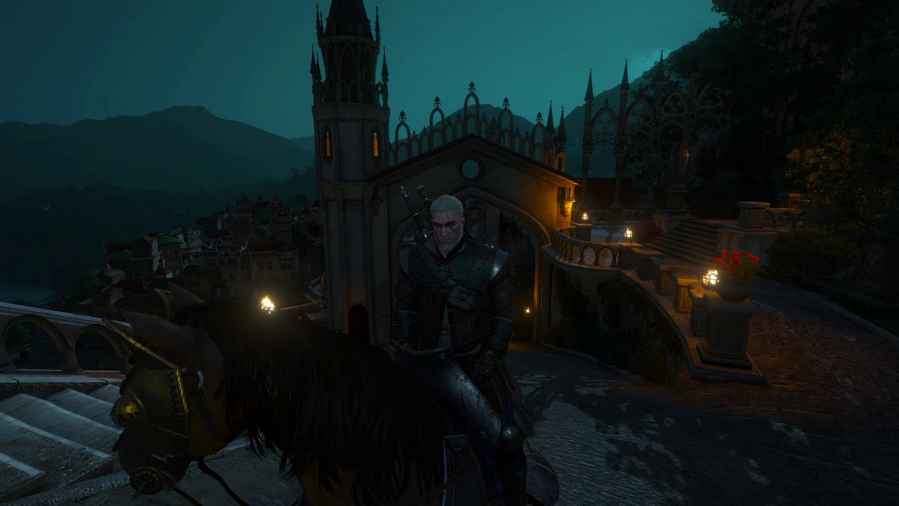 Witcher 3 - Beauclair (Slopes of the Blessure Night Version)
