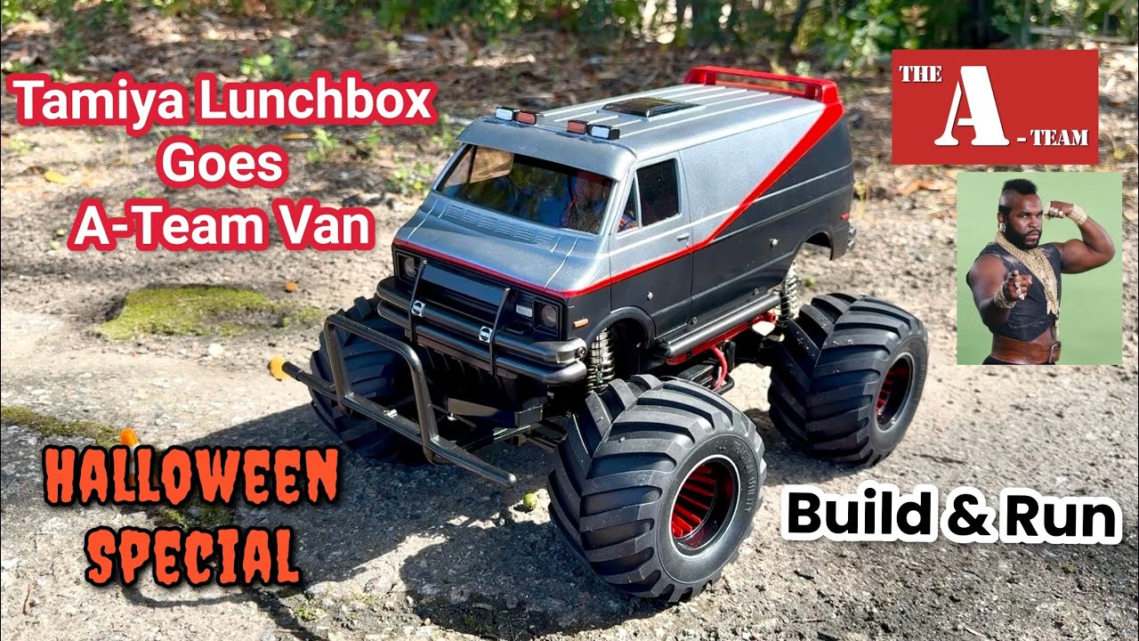Tamiya Lunchbox отправляется в A-Team Van Build & Run