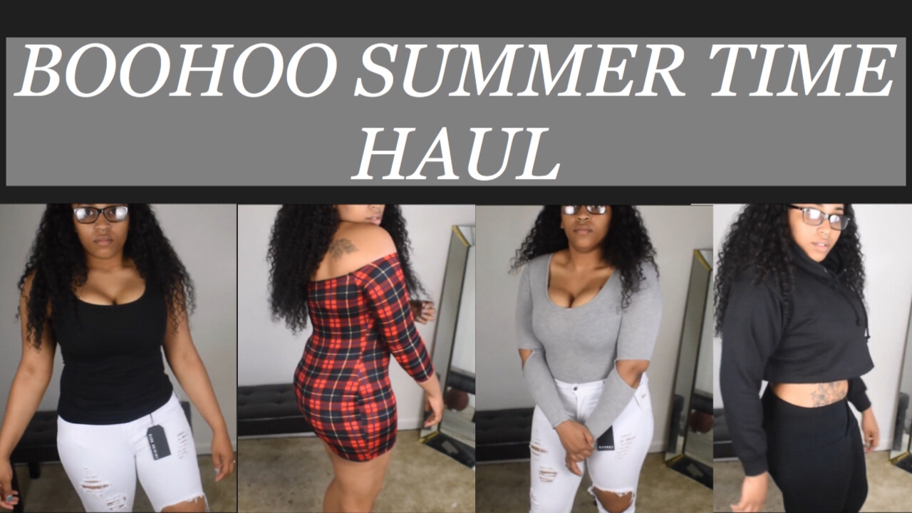 THICK GIRL BOOHOO SUMMER TRY-ON HAUL