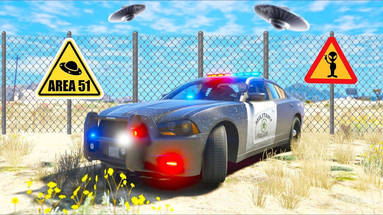 I found a hidden AREA 51 in San Andreas!! (GTA 5 Mods - LSPDFR Gameplay)