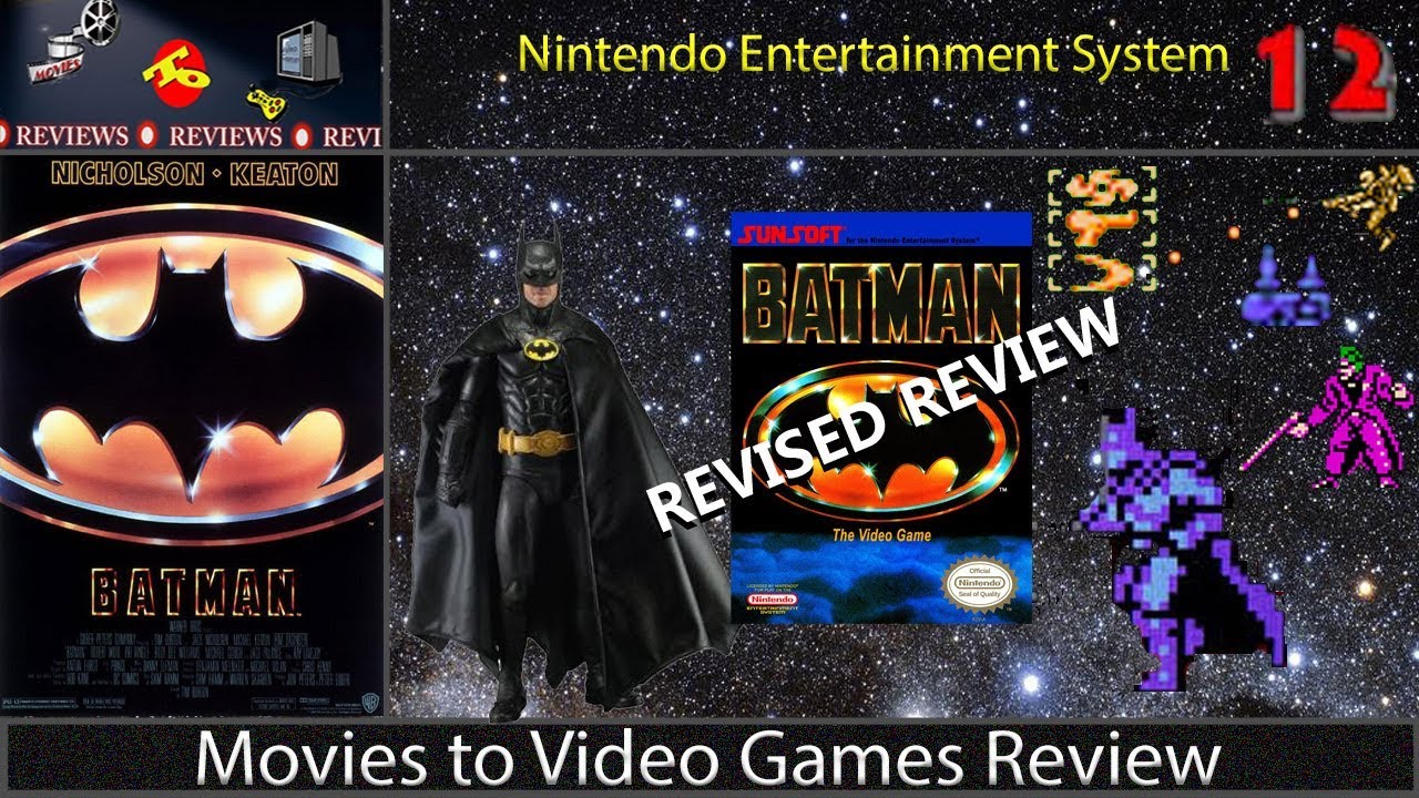 Movies to Video Games Review - Batman (NES) [REVISED REVIEW]