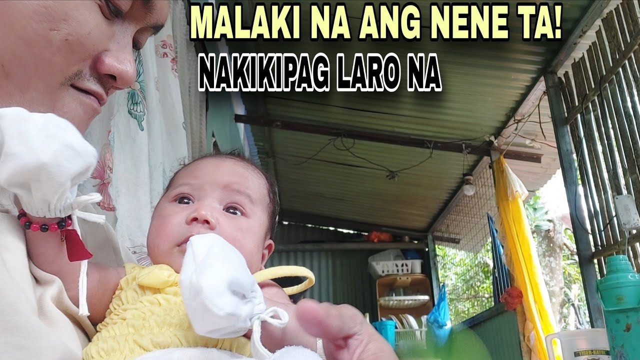 HALA NAKIKIPAG LARO NA SI BBY MAE SUBRANG KULIT NA ANG BABY NATIN