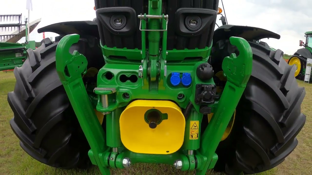 new 2025 John Deere 6M 185 Diesel Tractor (185/205 HP) Debut at Cereals 