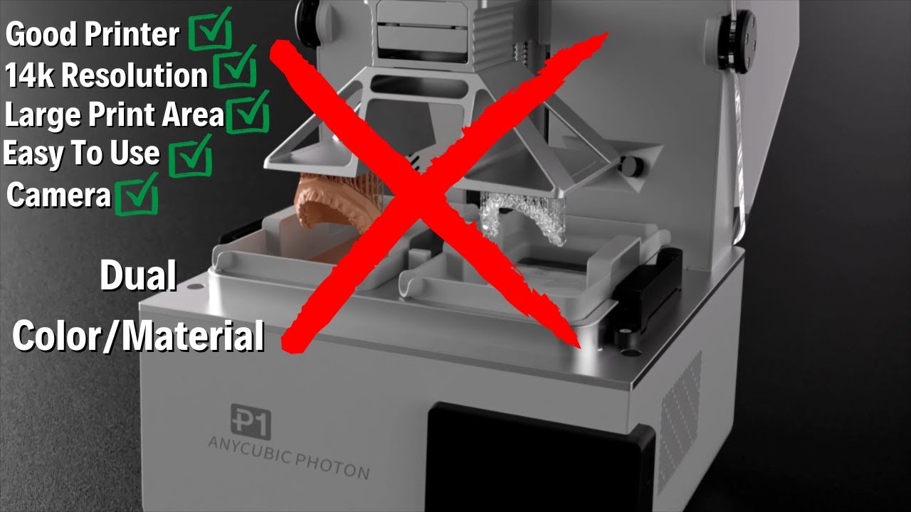 This Resin Printer Does What Others Can't.. Hopefully.. Anycubic Photon P1 Review