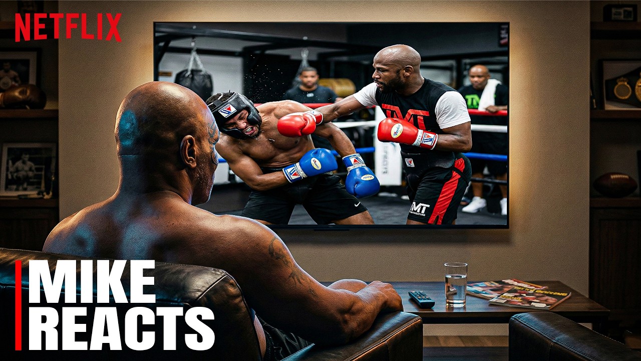 NETFLIX UNCUT: Mike Tyson REACTS to Floyd Mayweather’s NEW Training Footage!