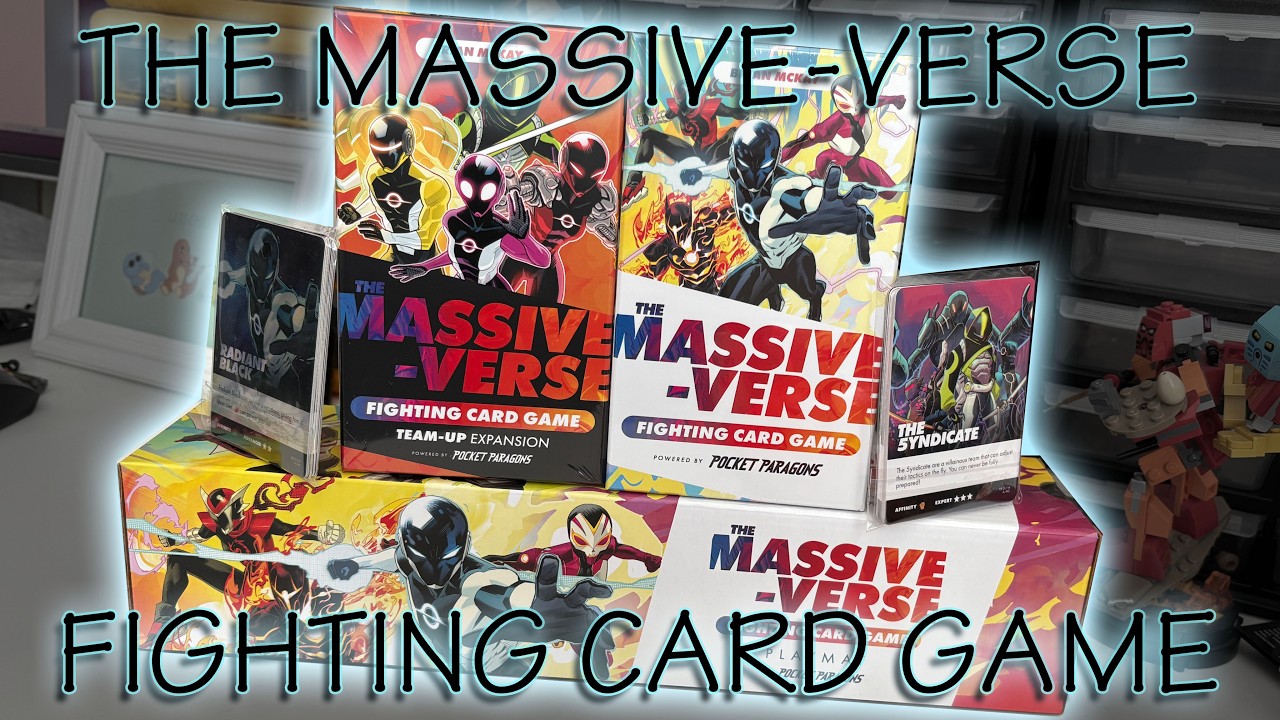 Unboxing The MASSIVE-VERSE Fighting Card Game!!!