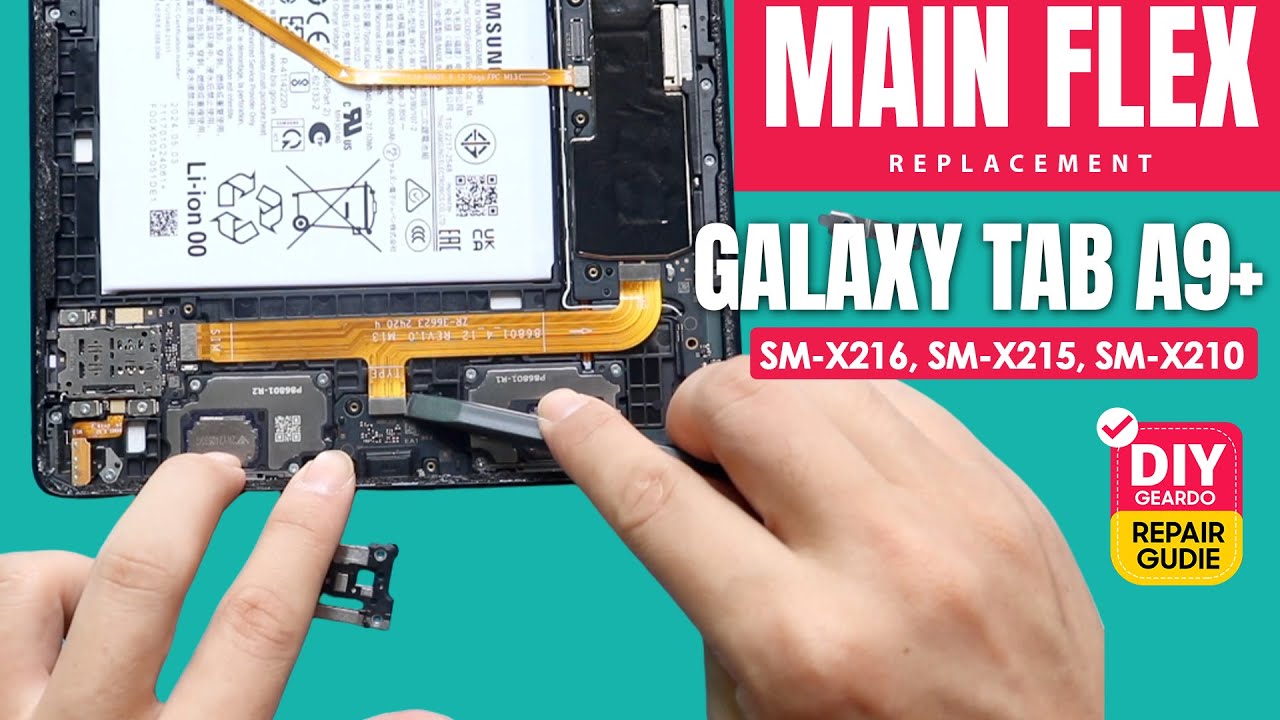 Замена основного шлейфа для Samsung Galaxy Tab A9+ 5G SM X216 X215 X210