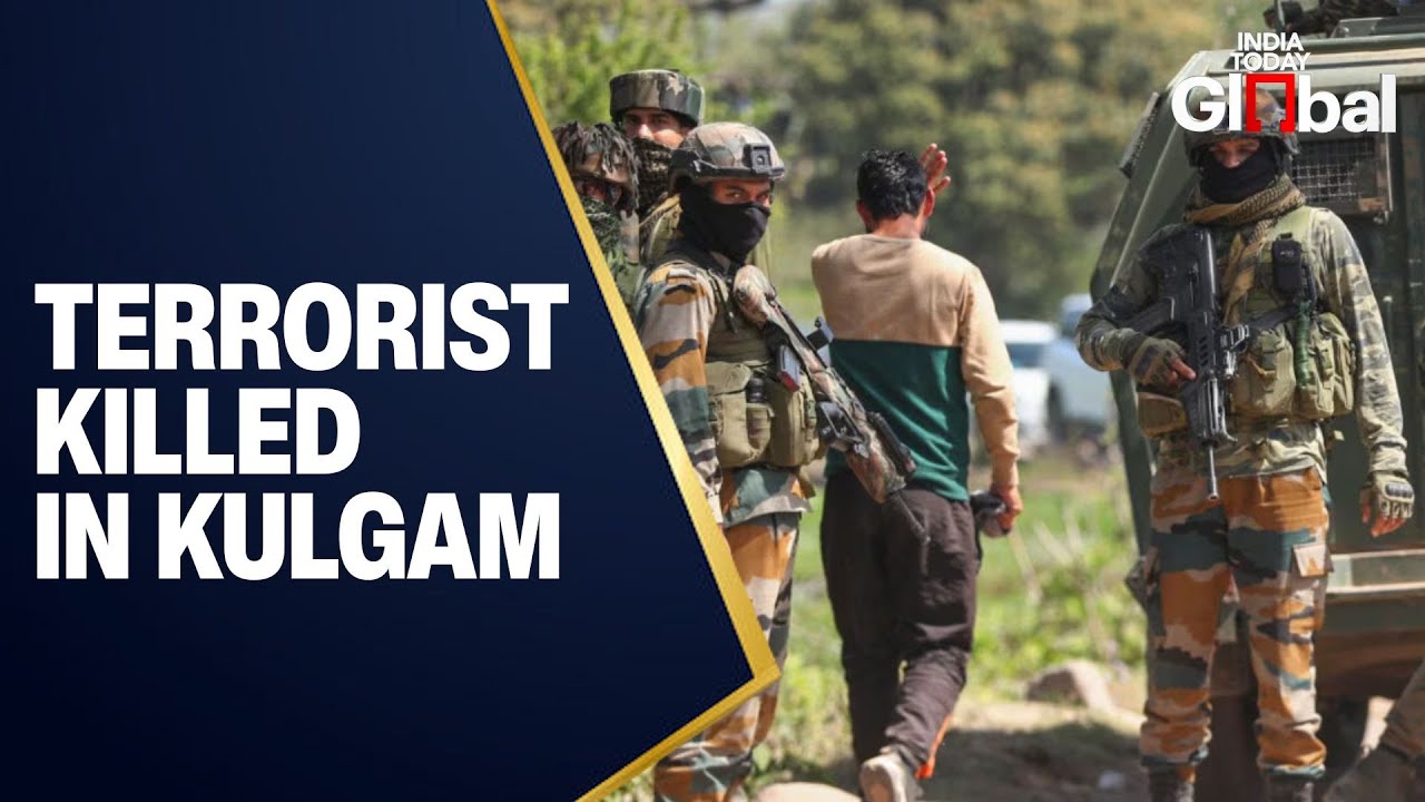 LIVE: Kulgam Encounter &mdash; One Terrorist Neutralised in Anti-Terror Operation