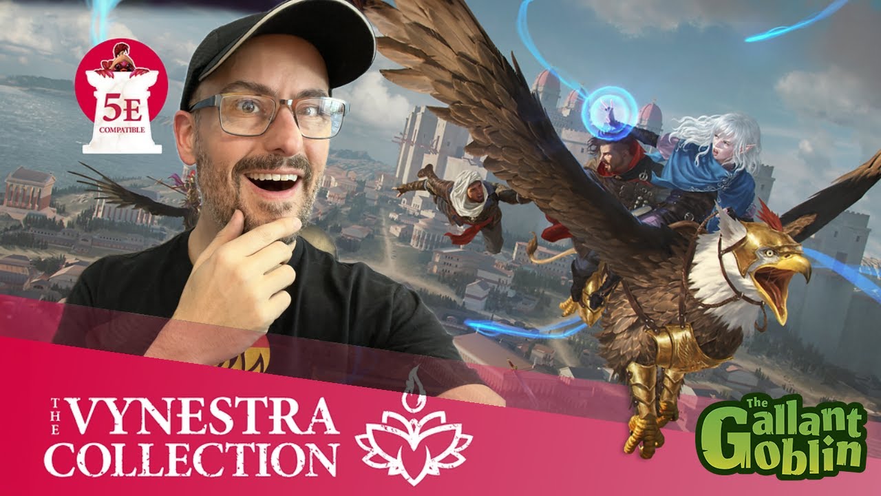 The Vynestra Collection (Rome-Inspired 5e Books) Kickstarter Preview