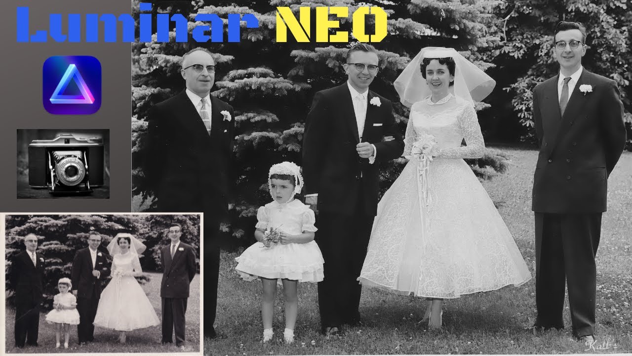 Luminar NEO | Restauration d'une VIEILLE PHOTO 😍