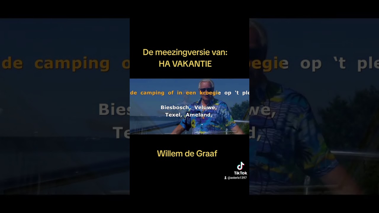 HA VAKANTIE meezingversie