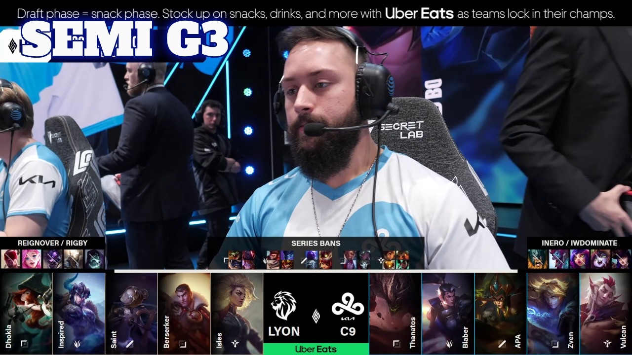 LYON vs C9 - Game 3 | Semi Final S16 LCS Spring 2026 Playoffs | LYON vs Cloud 9 G3 Full Game