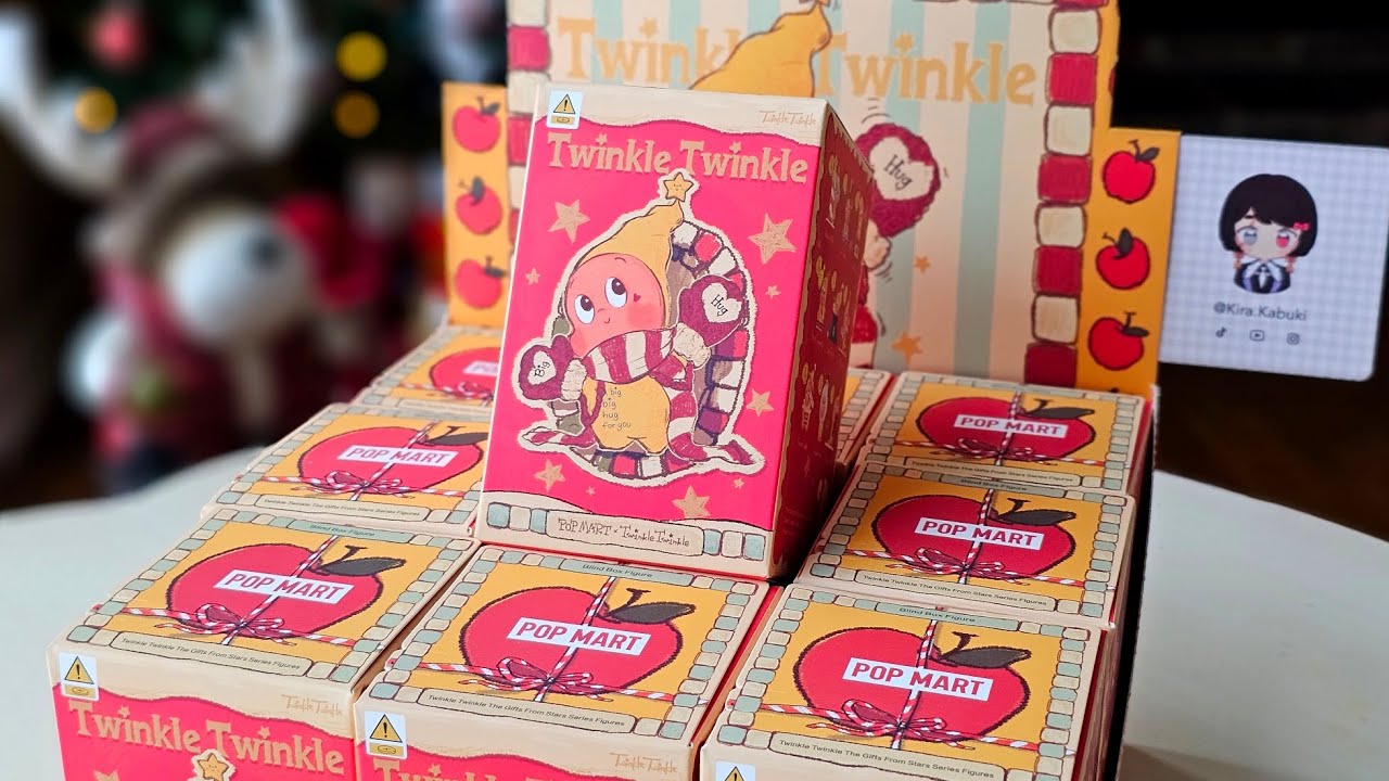 💫 Pop Mart Twinkle Twinkle: The Gifts From Stars, blind box case unboxing!