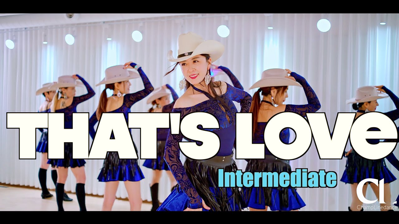 [토요크닉중급] That's Love Linedanceㅣ댓츠 러브 라인댄스 | UCWDC 대회곡 | 챔프라인댄스 | intermediate | 010 8833 4921