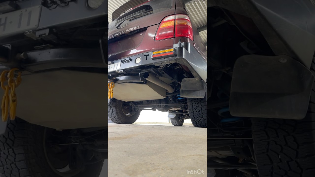 1HD-FTE 100 Series Landcruiser Sound 3&rdquo; Turbo back revs and idle.