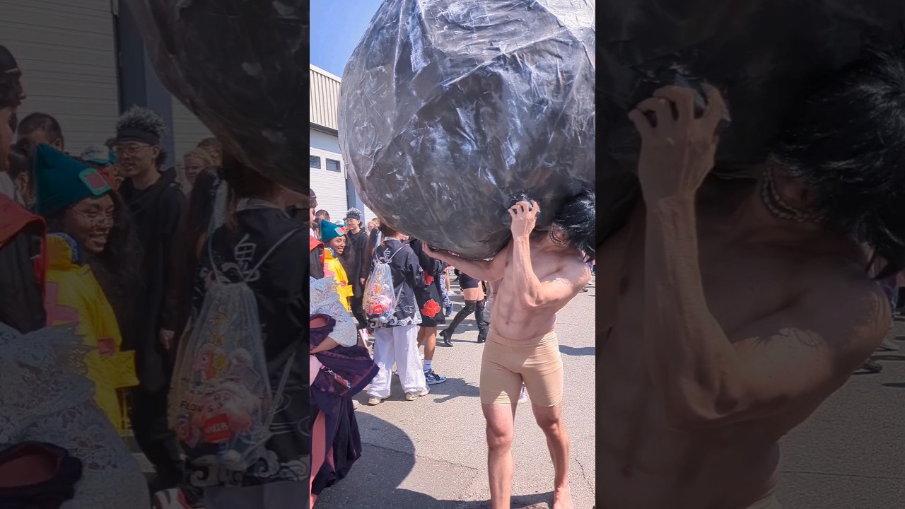Titan Eren Yaeger cosplay from Attack on Titan #attackontitan #aotedit #attackontitancosplay