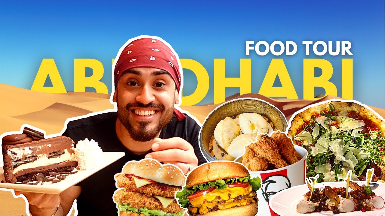 The ABU DHABI Food Tour | ft. Michelin Guide Restaurants, Fast Food & The Cheesecake Factory
