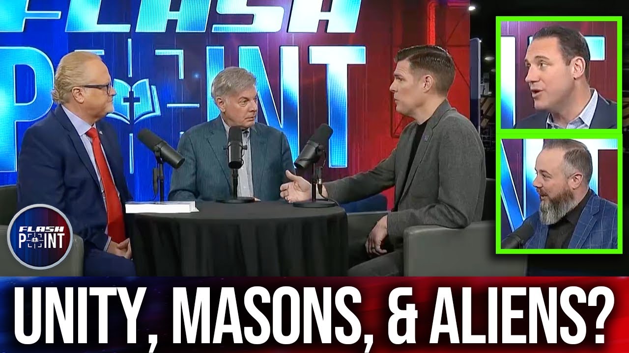 FlashPoint at NRB: Unity, Masons, & Aliens? | Alan Didio, Erick Stakelbeck