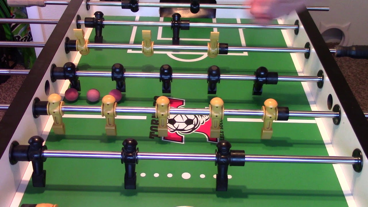 5 row Defense in foosball