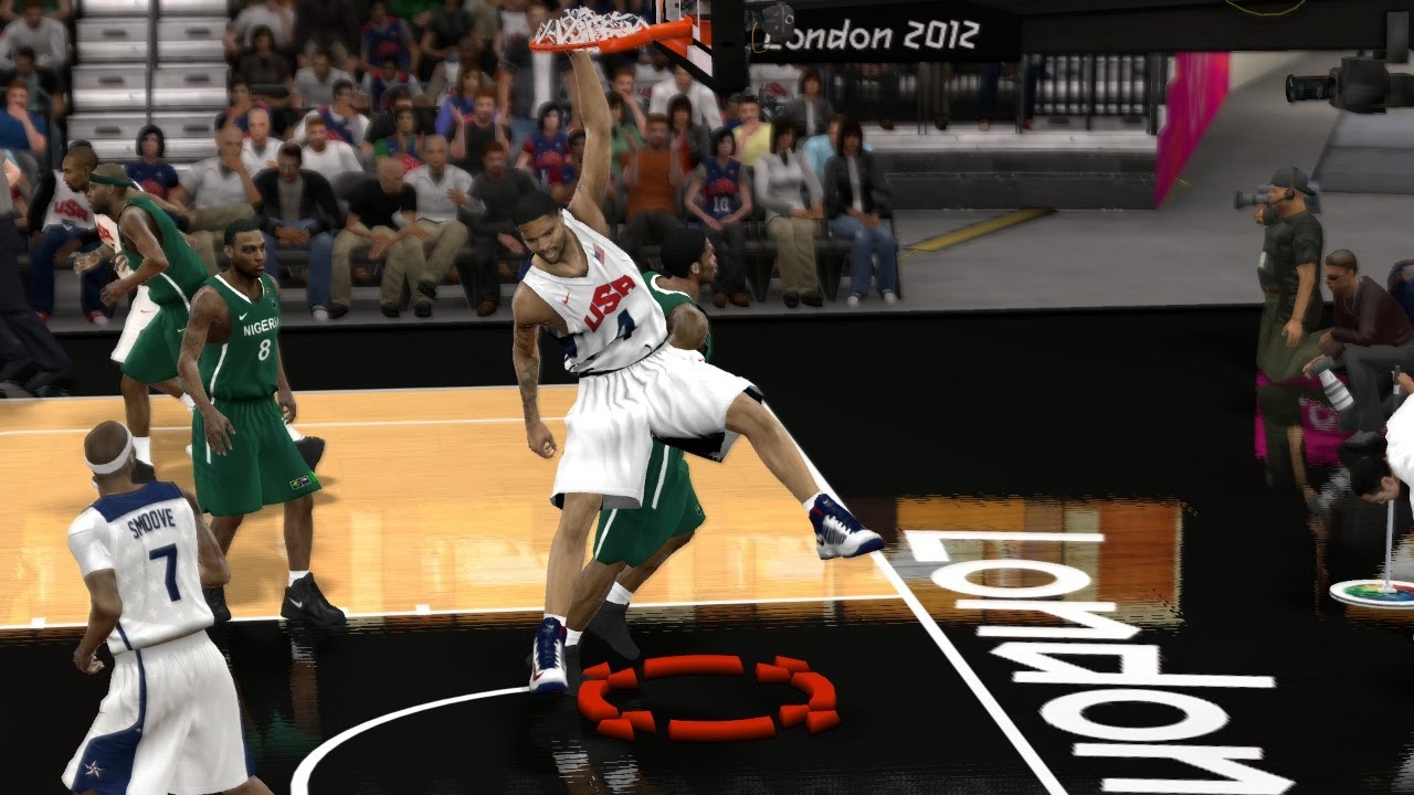 FIBA 2K12 London Olympics - 156 Points? USA vs. Nigeria