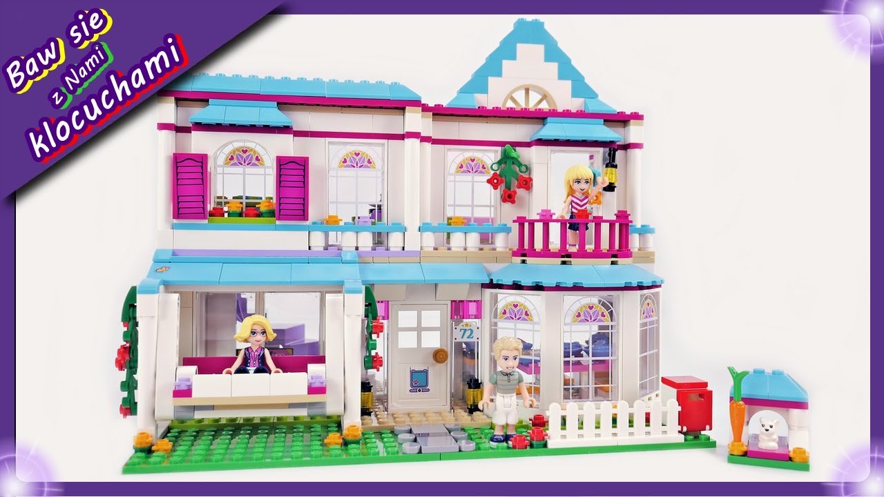 Dom Stephanie ❤Nowość 2017❤ Budowanie klocków Lego Friends 41314