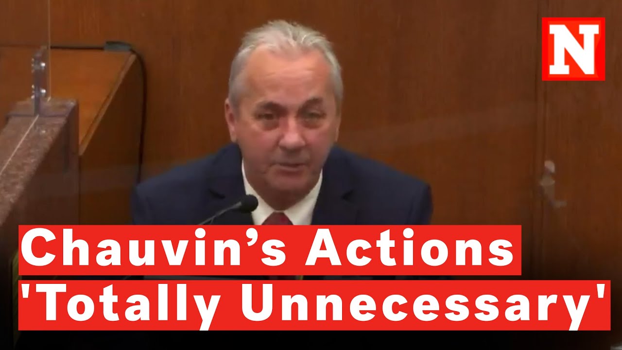 Lieutenant Says Chauvin's Knee On George Floyd's Neck Actions 'Totally Unnecessary' During Trial